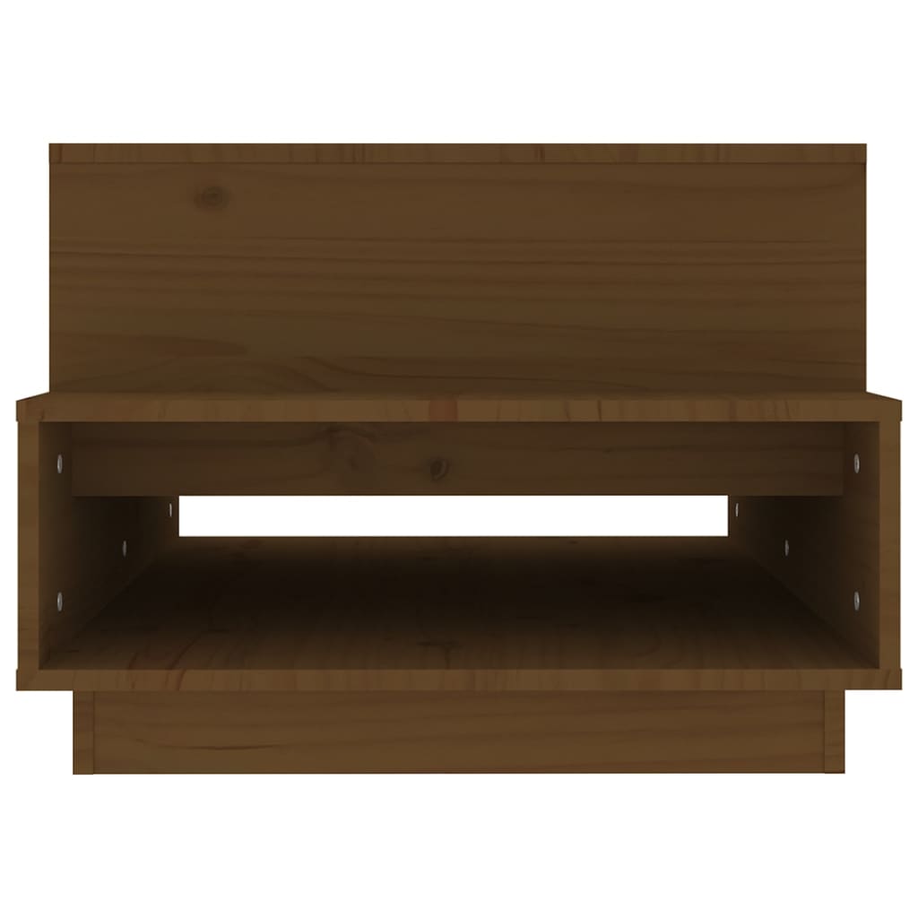 Salontafel 80x55x40,5 cm massief grenenhout honingbruin is nu te koop bij PeponiXL, paradijselijk wonen!