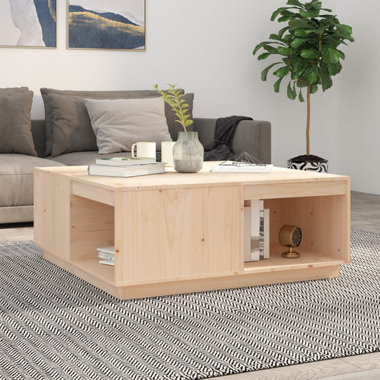 Salontafel 100x101x40,5 cm massief grenenhout is nu te koop bij PeponiXL, paradijselijk wonen!