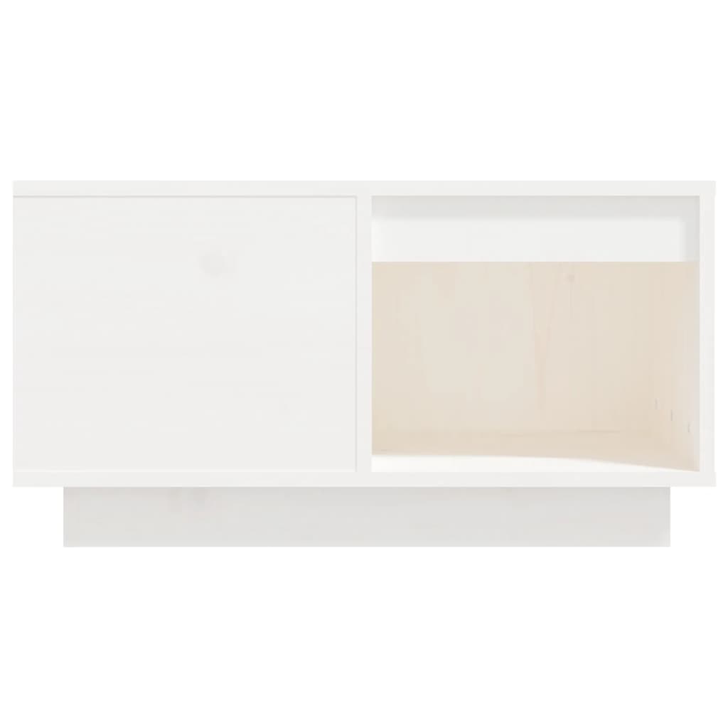 Salontafel 60x61x32,5 cm massief grenenhout wit is nu te koop bij PeponiXL, paradijselijk wonen!
