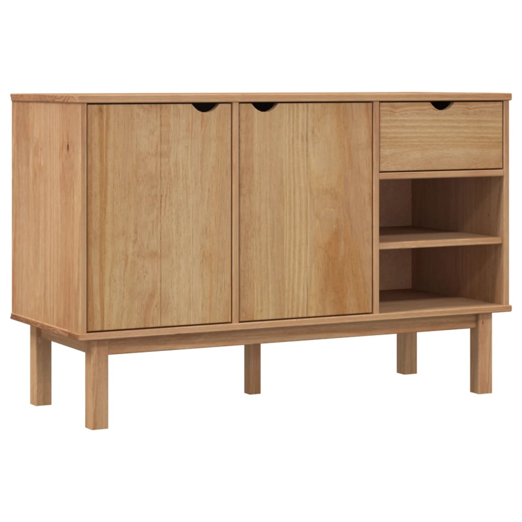 Dressoir OTTA 114x43x73,5 cm massief grenenhout is nu te koop bij PeponiXL, paradijselijk wonen!