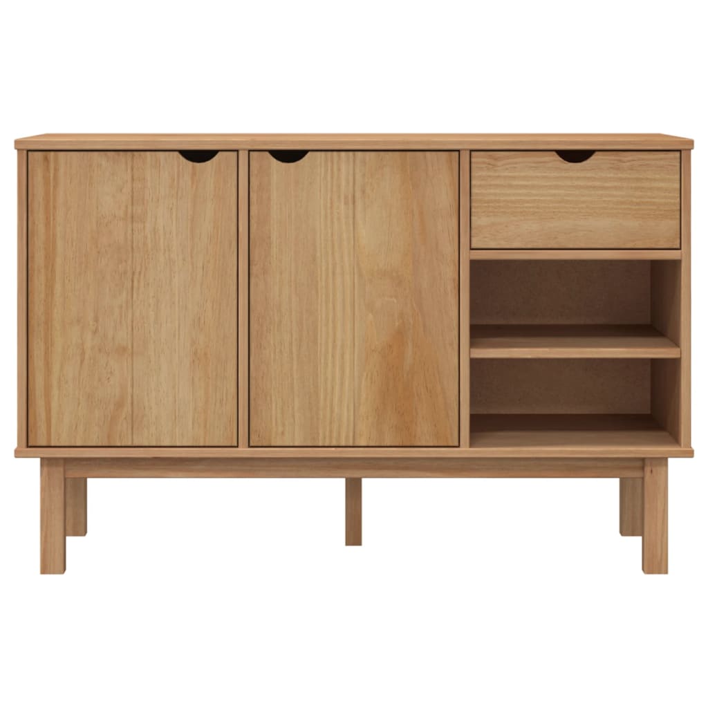 Dressoir OTTA 114x43x73,5 cm massief grenenhout is nu te koop bij PeponiXL, paradijselijk wonen!