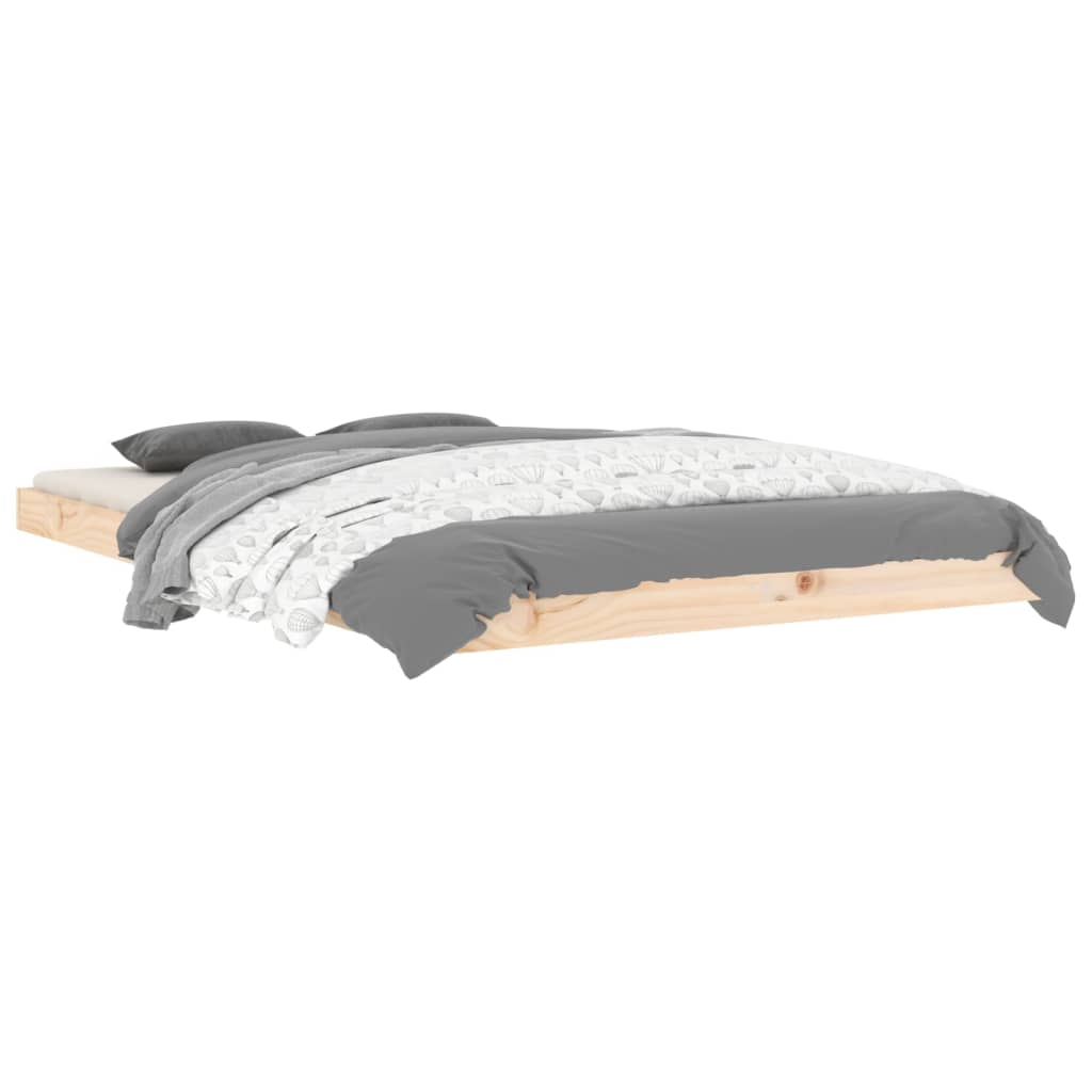 Bedframe massief grenenhout 120x190 cm is nu te koop bij PeponiXL, paradijselijk wonen!