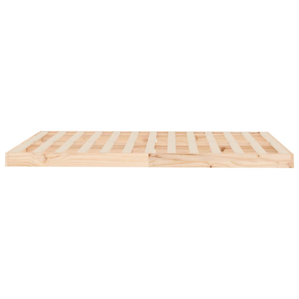 Bedframe massief grenenhout 120x190 cm is nu te koop bij PeponiXL, paradijselijk wonen!