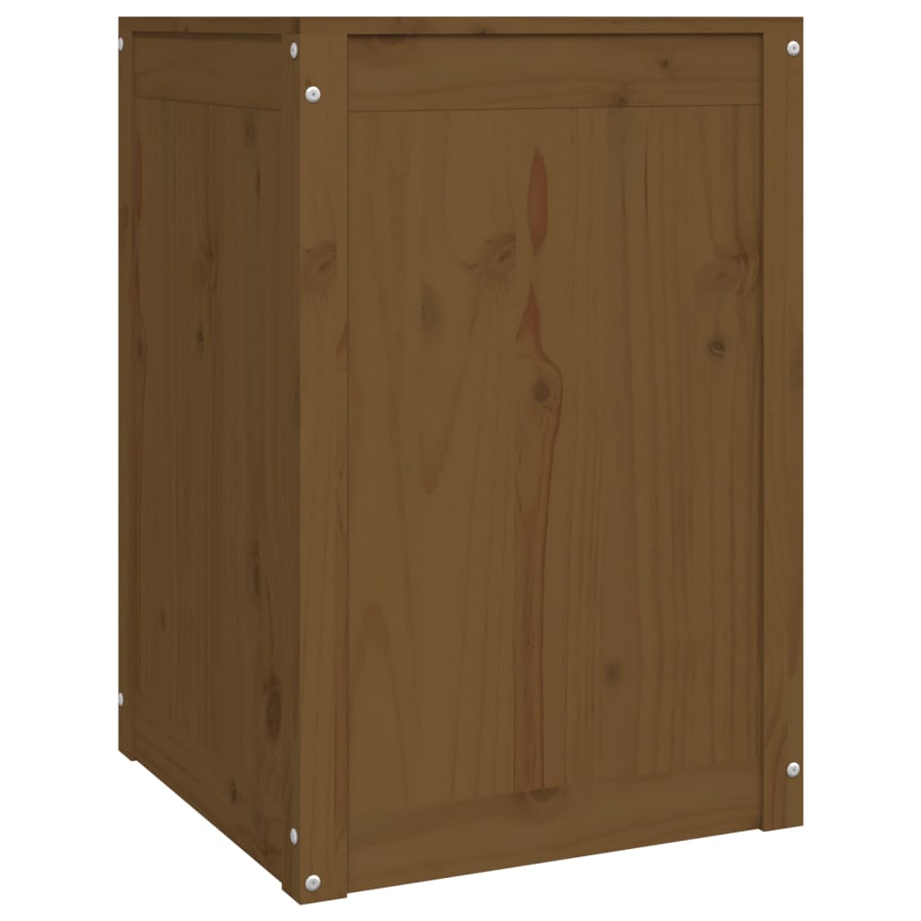 Wasmand 44x44x66 cm massief grenenhout honingbruin is nu te koop bij PeponiXL, paradijselijk wonen!