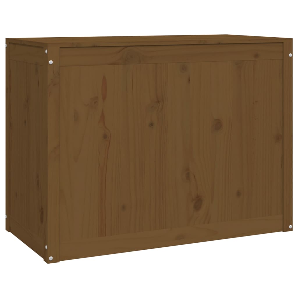 Wasmand 88,5x44x66 cm massief grenenhout honingbruin is nu te koop bij PeponiXL, paradijselijk wonen!