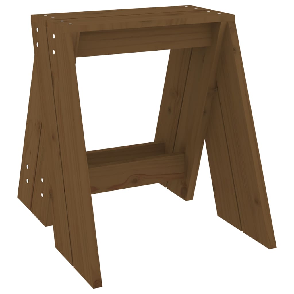 Krukken 2 st 40x40x45 cm massief grenenhout honingbruin is nu te koop bij PeponiXL, paradijselijk wonen!