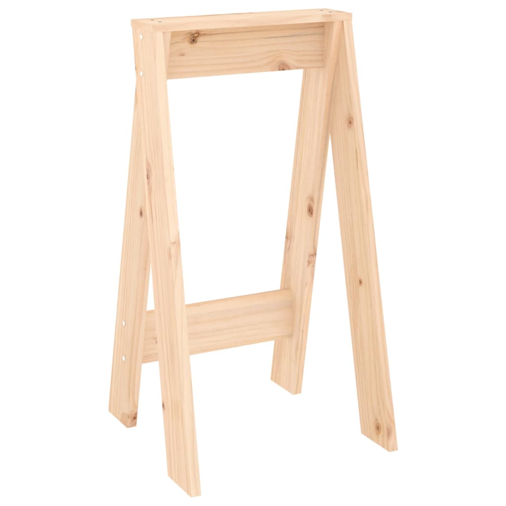 Krukken 2 st 40x40x75 cm massief grenenhout is nu te koop bij PeponiXL, paradijselijk wonen!
