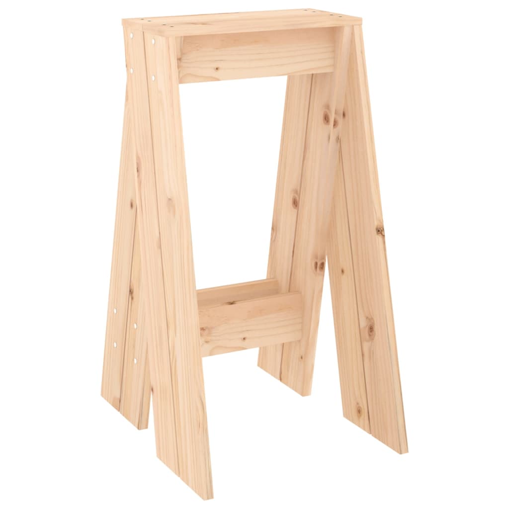 Krukken 2 st 40x40x75 cm massief grenenhout is nu te koop bij PeponiXL, paradijselijk wonen!