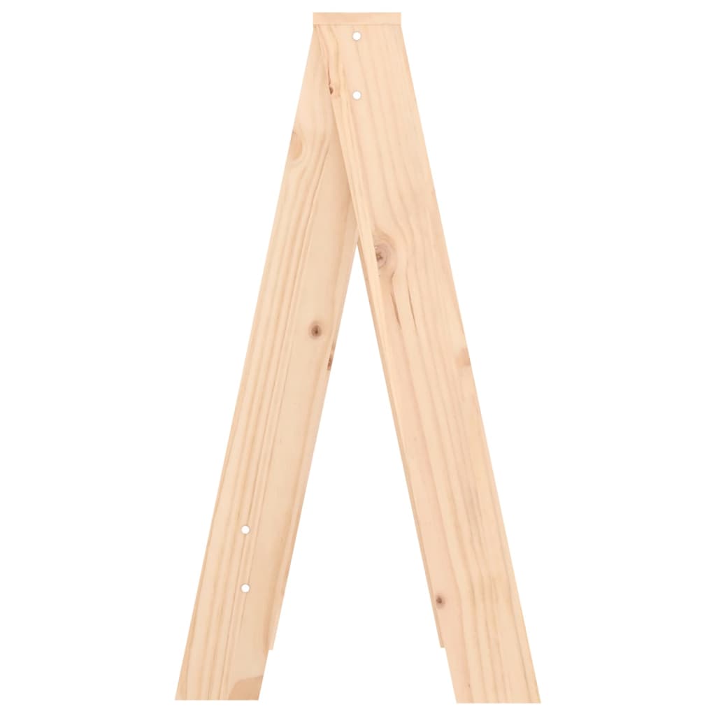Krukken 2 st 40x40x75 cm massief grenenhout is nu te koop bij PeponiXL, paradijselijk wonen!