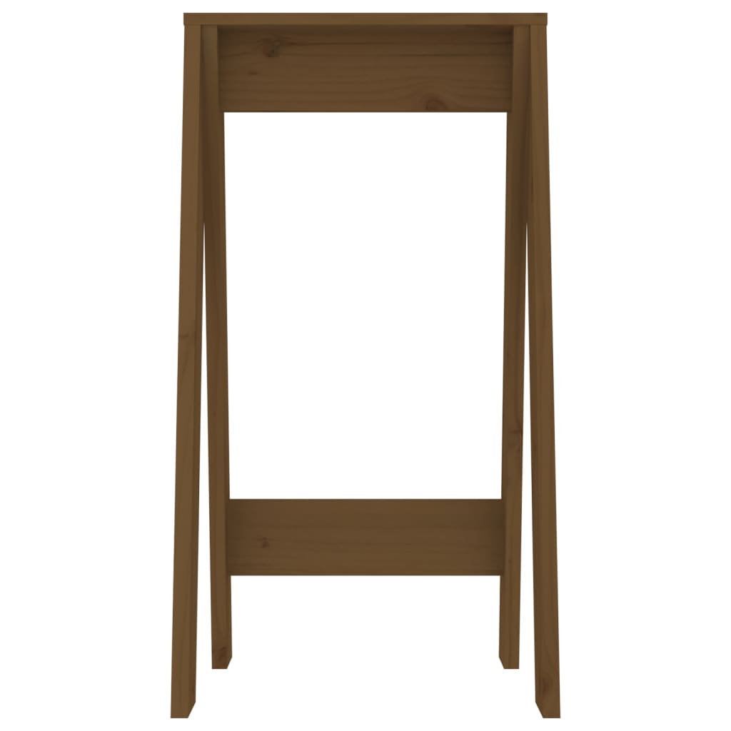 Krukken 2 st 40x40x75 cm massief grenenhout honingbruin is nu te koop bij PeponiXL, paradijselijk wonen!