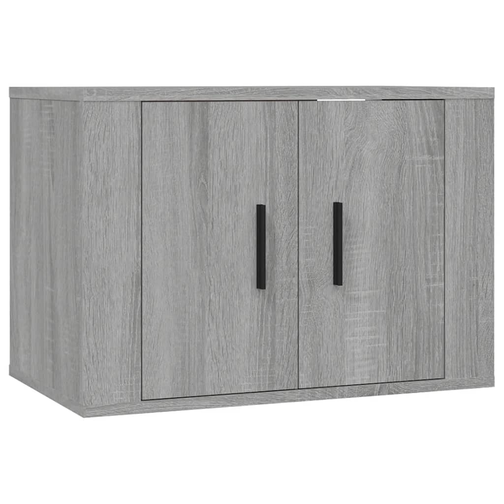 Tv-wandmeubel 57x34,5x40 cm grijs sonoma eikenkleurig is nu te koop bij PeponiXL, paradijselijk wonen!