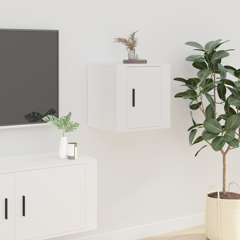 Tv-wandmeubel 40x34,5x40 cm wit is nu te koop bij PeponiXL, paradijselijk wonen!