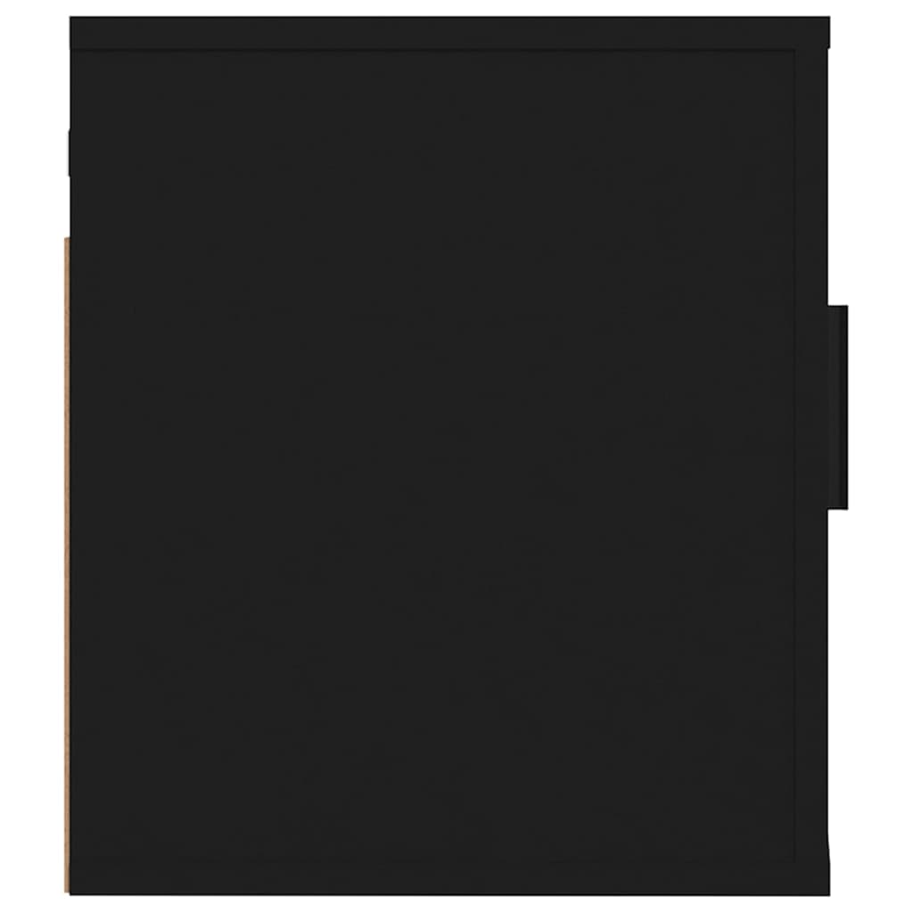 Tv-wandmeubel 40x34,5x40 cm zwart is nu te koop bij PeponiXL, paradijselijk wonen!