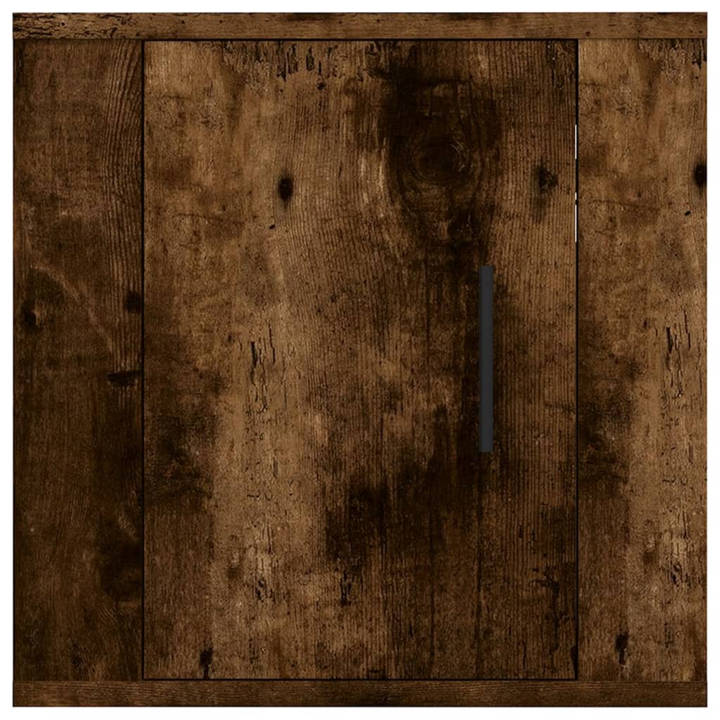 Tv-wandmeubel 40x34,5x40 cm gerookt eikenkleurig is nu te koop bij PeponiXL, paradijselijk wonen!