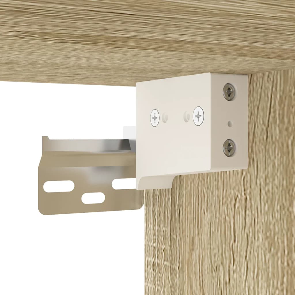 Tv-wandmeubel 40x34,5x60 cm sonoma eikenkleurig is nu te koop bij PeponiXL, paradijselijk wonen!