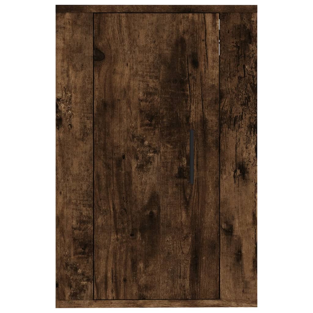 Tv-wandmeubel 40x34,5x60 cm gerookt eikenkleurig is nu te koop bij PeponiXL, paradijselijk wonen!