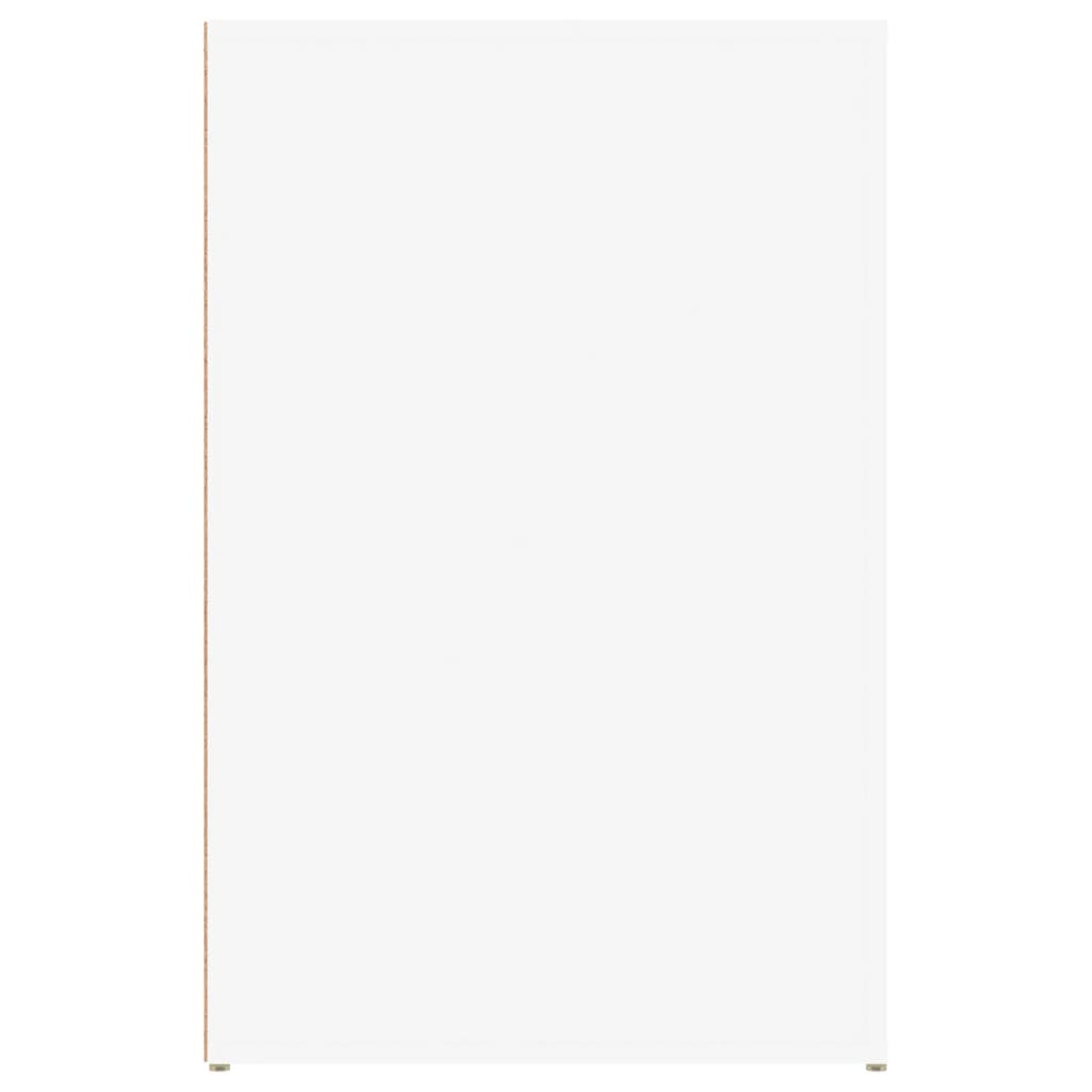 Bureau 100x49x75 cm bewerkt hout wit is nu te koop bij PeponiXL, paradijselijk wonen!