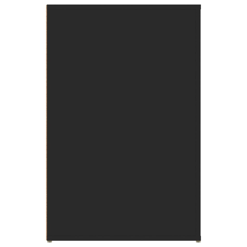 Bureau 100x49x75 cm bewerkt hout zwart is nu te koop bij PeponiXL, paradijselijk wonen!