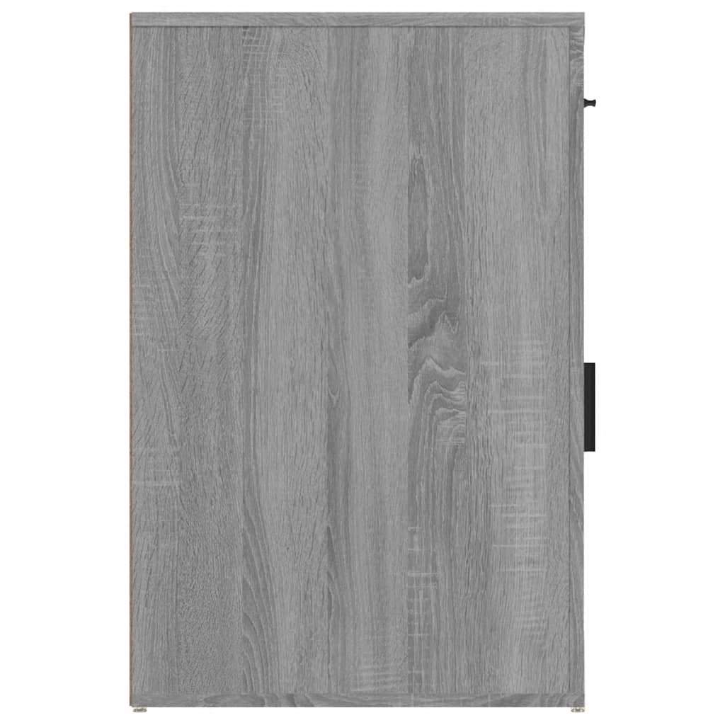 Bureaukastje 40x49x75 cm bewerkt hout grijs sonoma eikenkleurig is nu te koop bij PeponiXL, paradijselijk wonen!