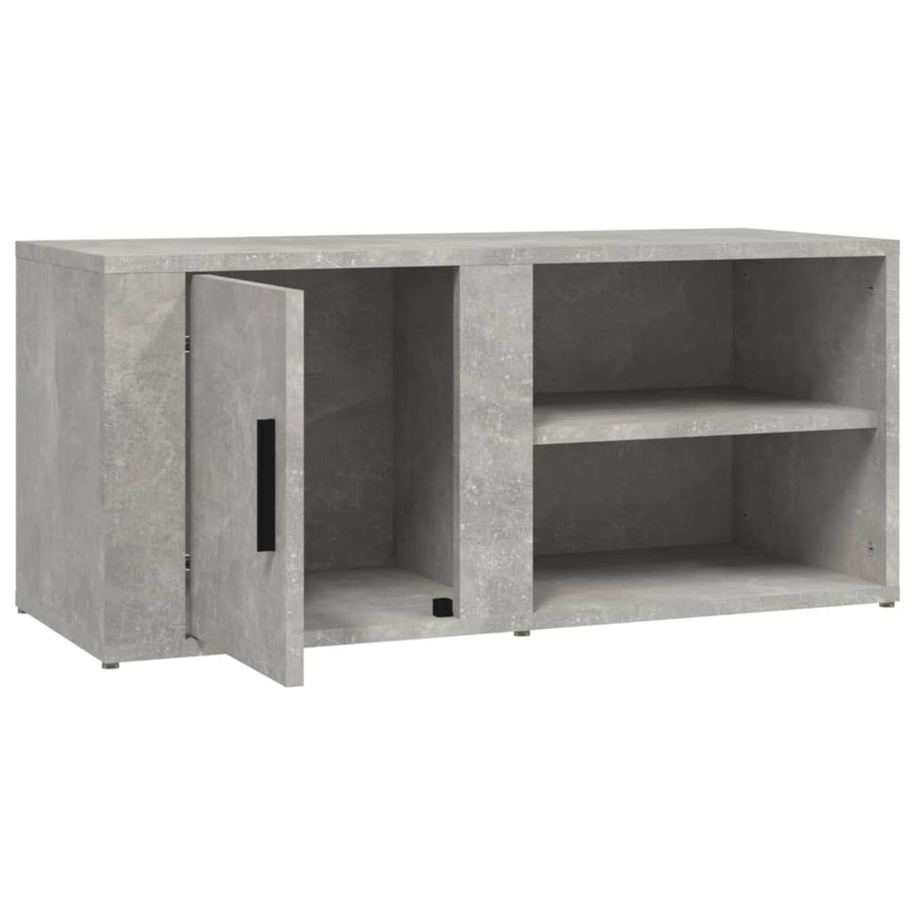 Tv-meubels 2 st 80x31,5x36 cm bewerkt hout betongrijs is nu te koop bij PeponiXL, paradijselijk wonen!