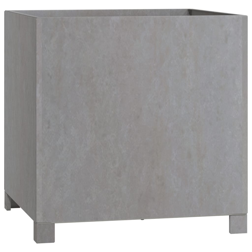 Plantenbakken met poten 2 st roestig 50x50x50 cm cortenstaal is nu te koop bij PeponiXL, paradijselijk wonen!