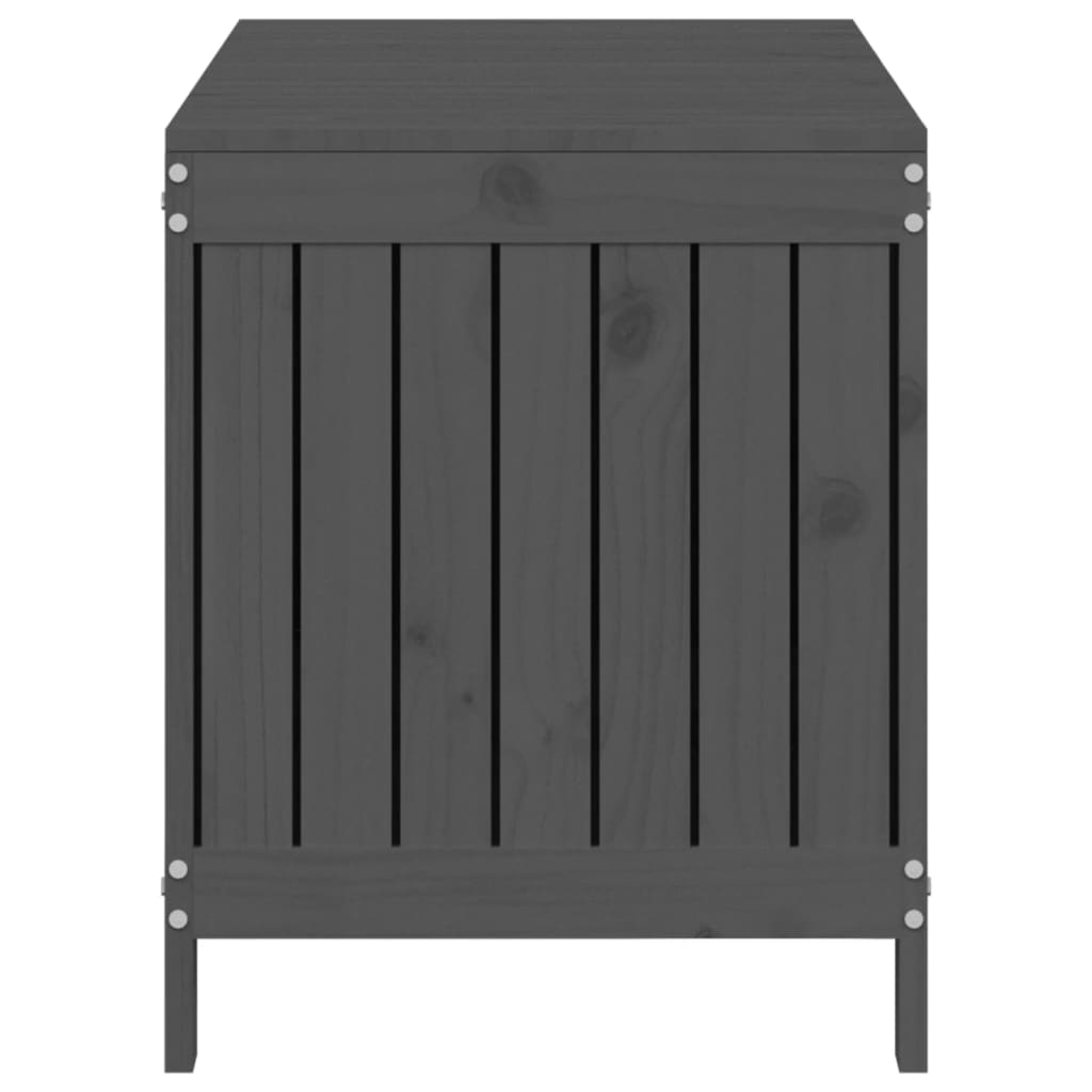 Tuinbox 115x49x60 cm massief grenenhout grijs is nu te koop bij PeponiXL, paradijselijk wonen!