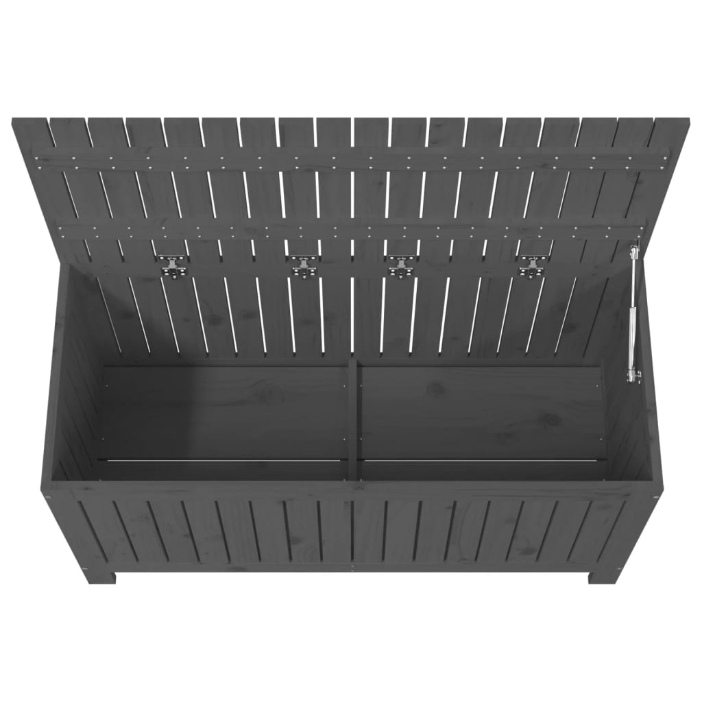 Tuinbox 115x49x60 cm massief grenenhout grijs is nu te koop bij PeponiXL, paradijselijk wonen!