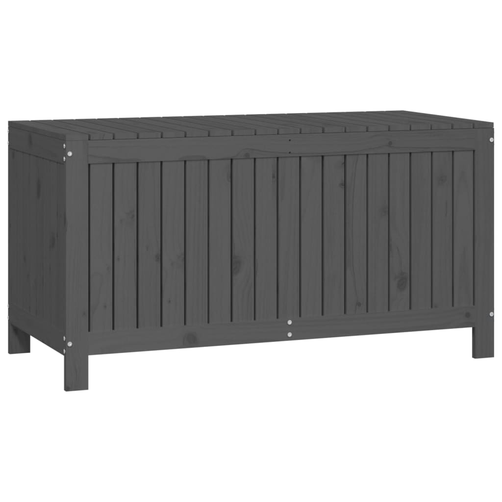 Tuinbox 121x55x64 cm massief grenenhout grijs is nu te koop bij PeponiXL, paradijselijk wonen!