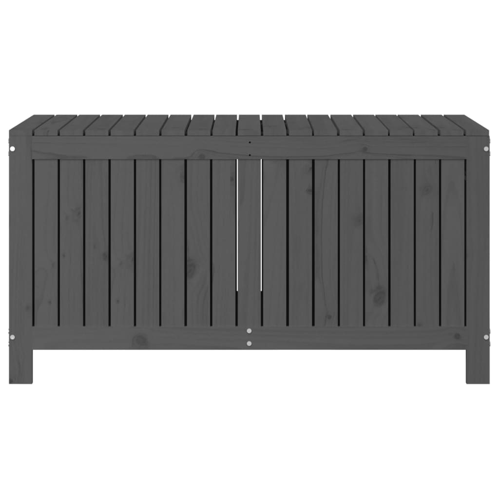 Tuinbox 121x55x64 cm massief grenenhout grijs is nu te koop bij PeponiXL, paradijselijk wonen!