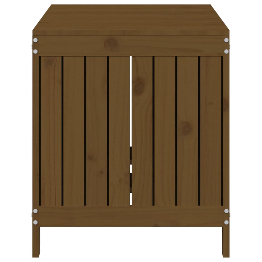 Tuinbox 121x55x64 cm massief grenenhout honingbruin is nu te koop bij PeponiXL, paradijselijk wonen!