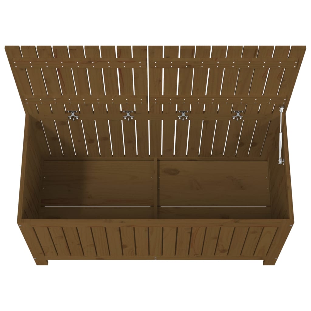 Tuinbox 121x55x64 cm massief grenenhout honingbruin is nu te koop bij PeponiXL, paradijselijk wonen!