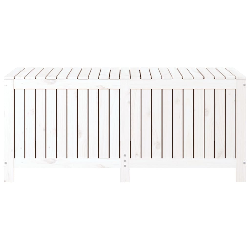 Tuinbox 147x68x64 cm massief grenenhout wit is nu te koop bij PeponiXL, paradijselijk wonen!