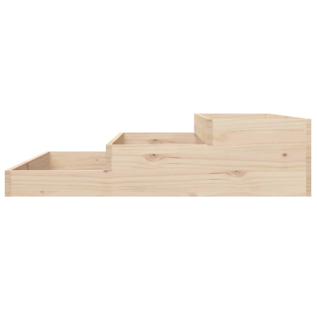 Plantenbak 107x107x27 cm massief grenenhout is nu te koop bij PeponiXL, paradijselijk wonen!