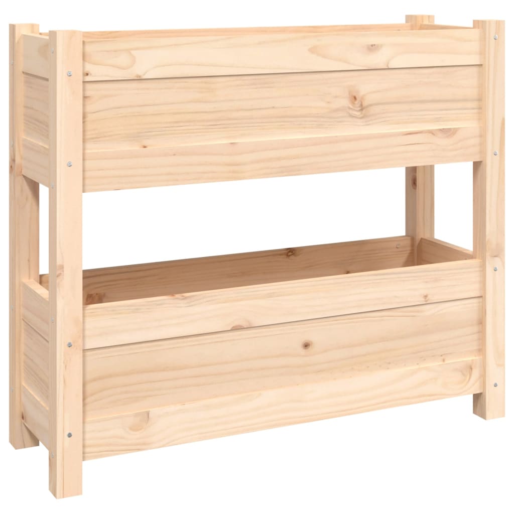 Plantenbak 77x25x66 cm massief grenenhout is nu te koop bij PeponiXL, paradijselijk wonen!