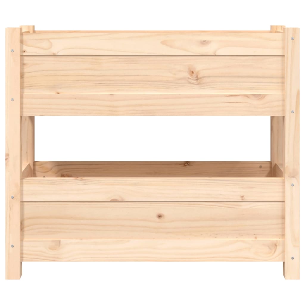 Plantenbak 77x25x66 cm massief grenenhout is nu te koop bij PeponiXL, paradijselijk wonen!