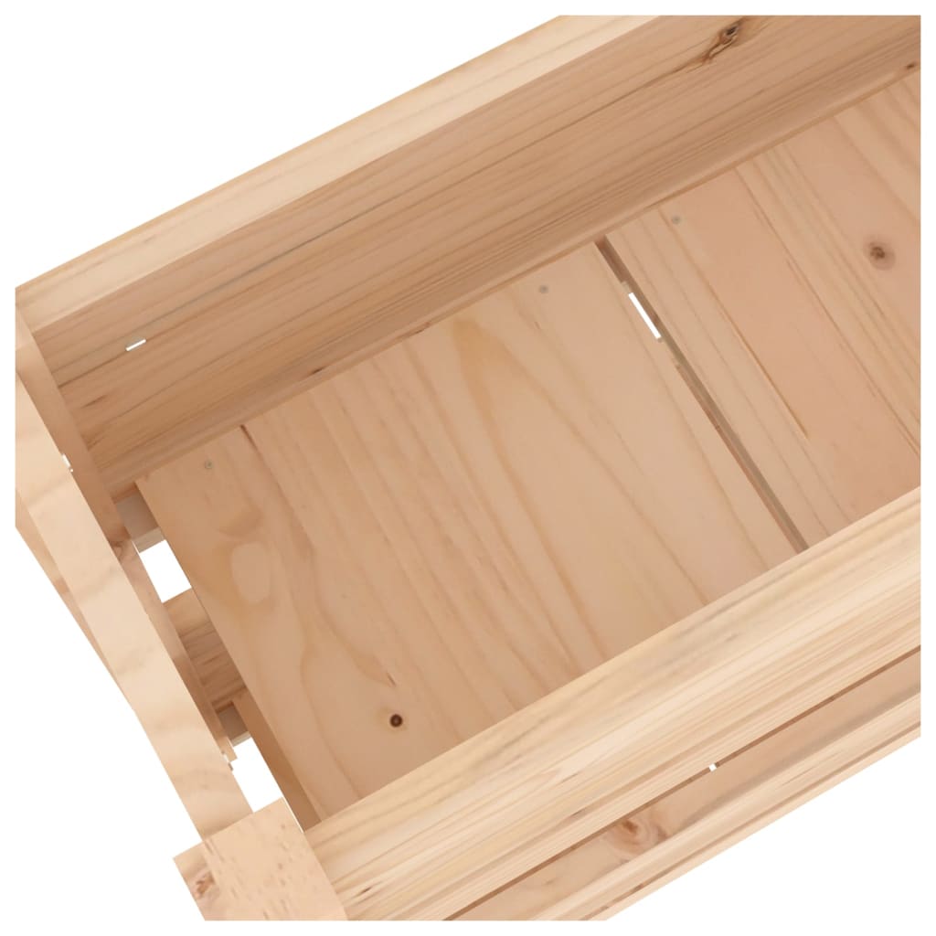 Plantenbak 77x25x66 cm massief grenenhout is nu te koop bij PeponiXL, paradijselijk wonen!