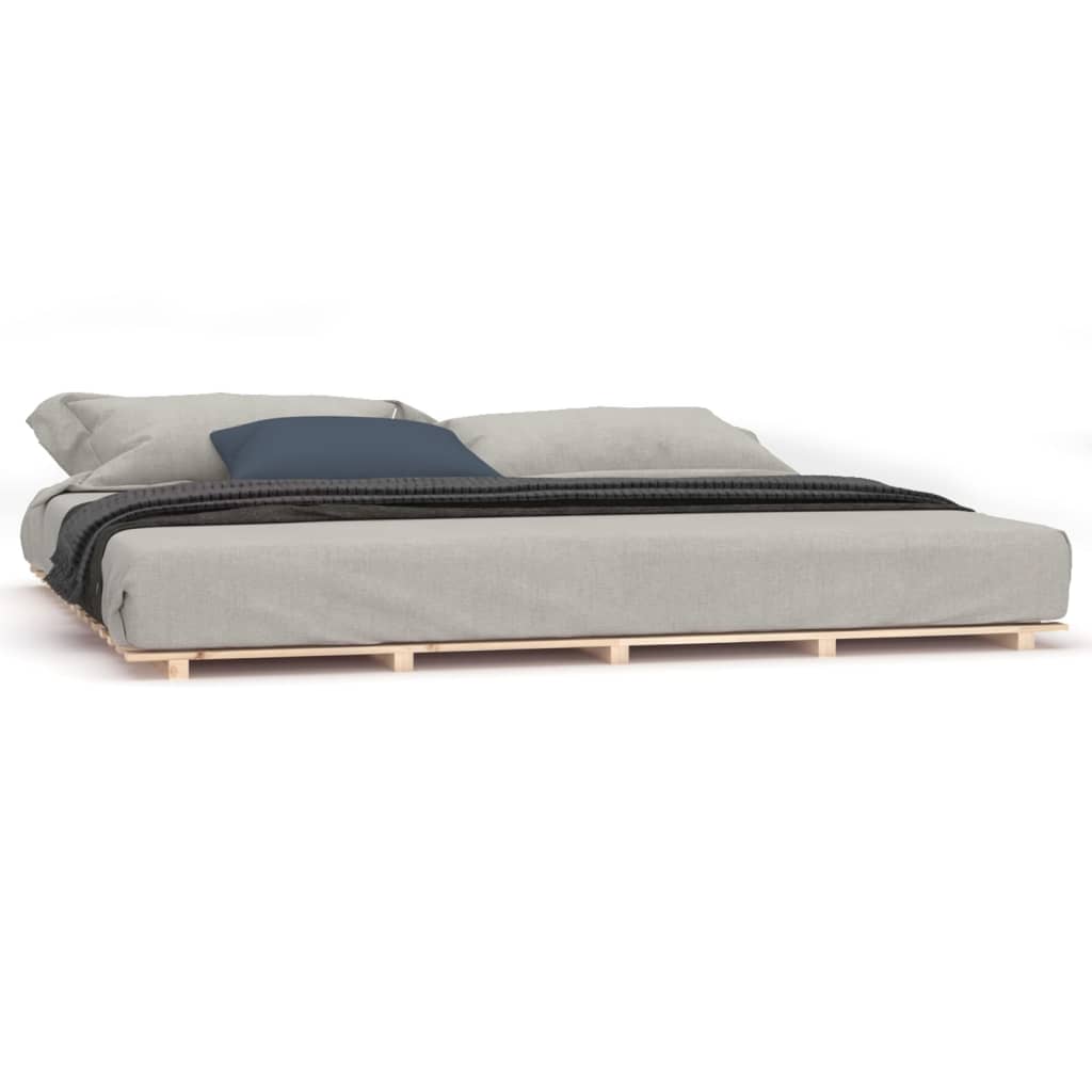 Bedframe massief grenenhout 180x200 cm is nu te koop bij PeponiXL, paradijselijk wonen!
