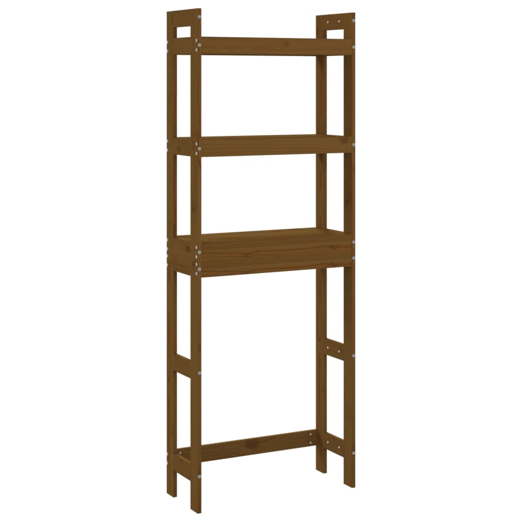 Toiletrek 63x26x171 cm massief grenenhout honingbruin is nu te koop bij PeponiXL, paradijselijk wonen!