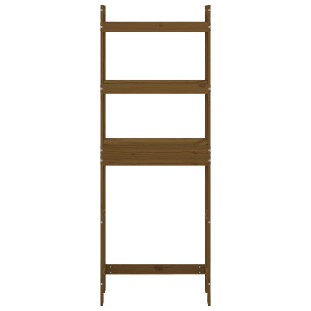 Toiletrek 63x26x171 cm massief grenenhout honingbruin is nu te koop bij PeponiXL, paradijselijk wonen!