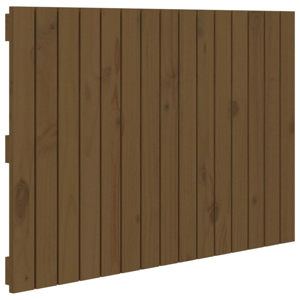 Wandhoofdbord 95,5x3x60 cm massief grenenhout honingbruin is nu te koop bij PeponiXL, paradijselijk wonen!
