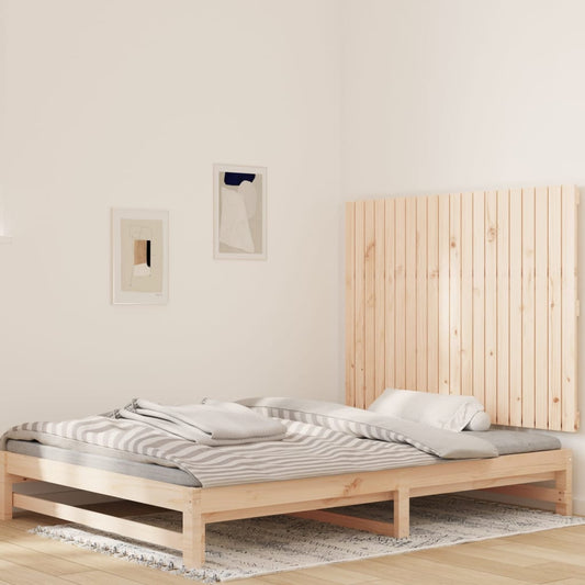 Wandhoofdbord 127,5x3x90 cm massief grenenhout is nu te koop bij PeponiXL, paradijselijk wonen!