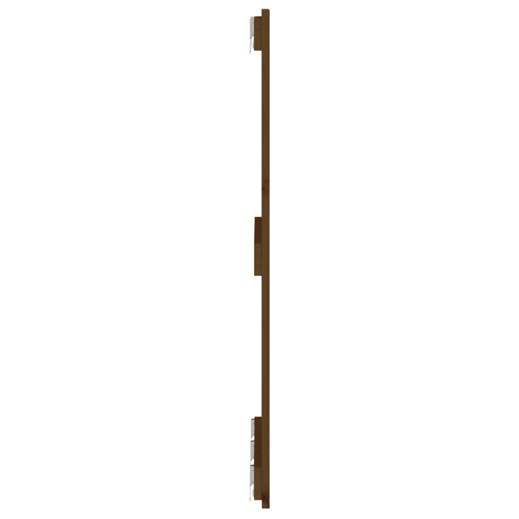 Wandhoofdbord 166x3x90 cm massief grenenhout honingbruin is nu te koop bij PeponiXL, paradijselijk wonen!