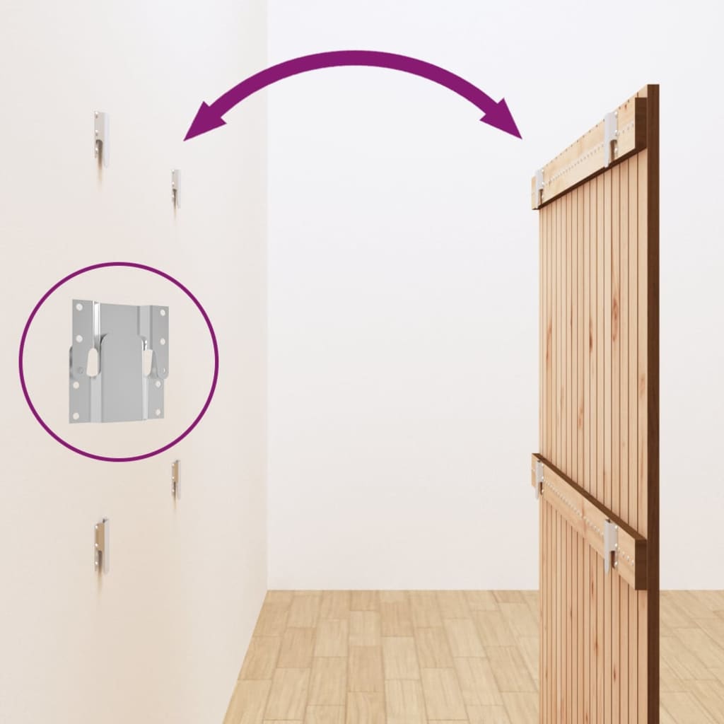 Wandhoofdbord 108x3x110 cm massief grenenhout honingbruin is nu te koop bij PeponiXL, paradijselijk wonen!