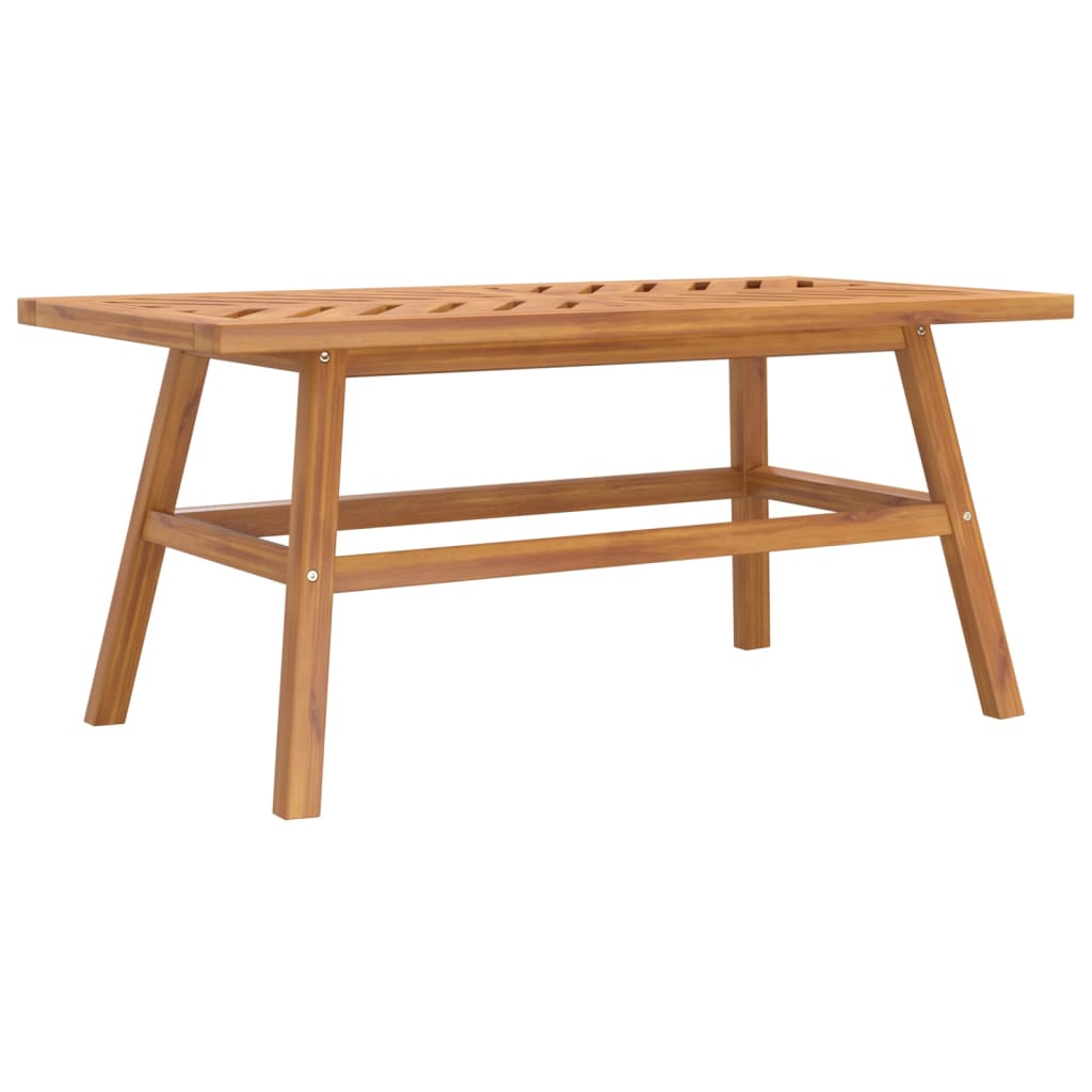 2-delige Loungeset massief acaciahout is nu te koop bij PeponiXL, paradijselijk wonen!