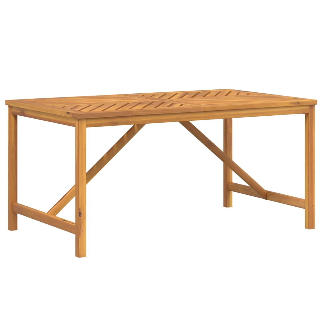 Tuintafel 150x90x74 cm massief acaciahout is nu te koop bij PeponiXL, paradijselijk wonen!