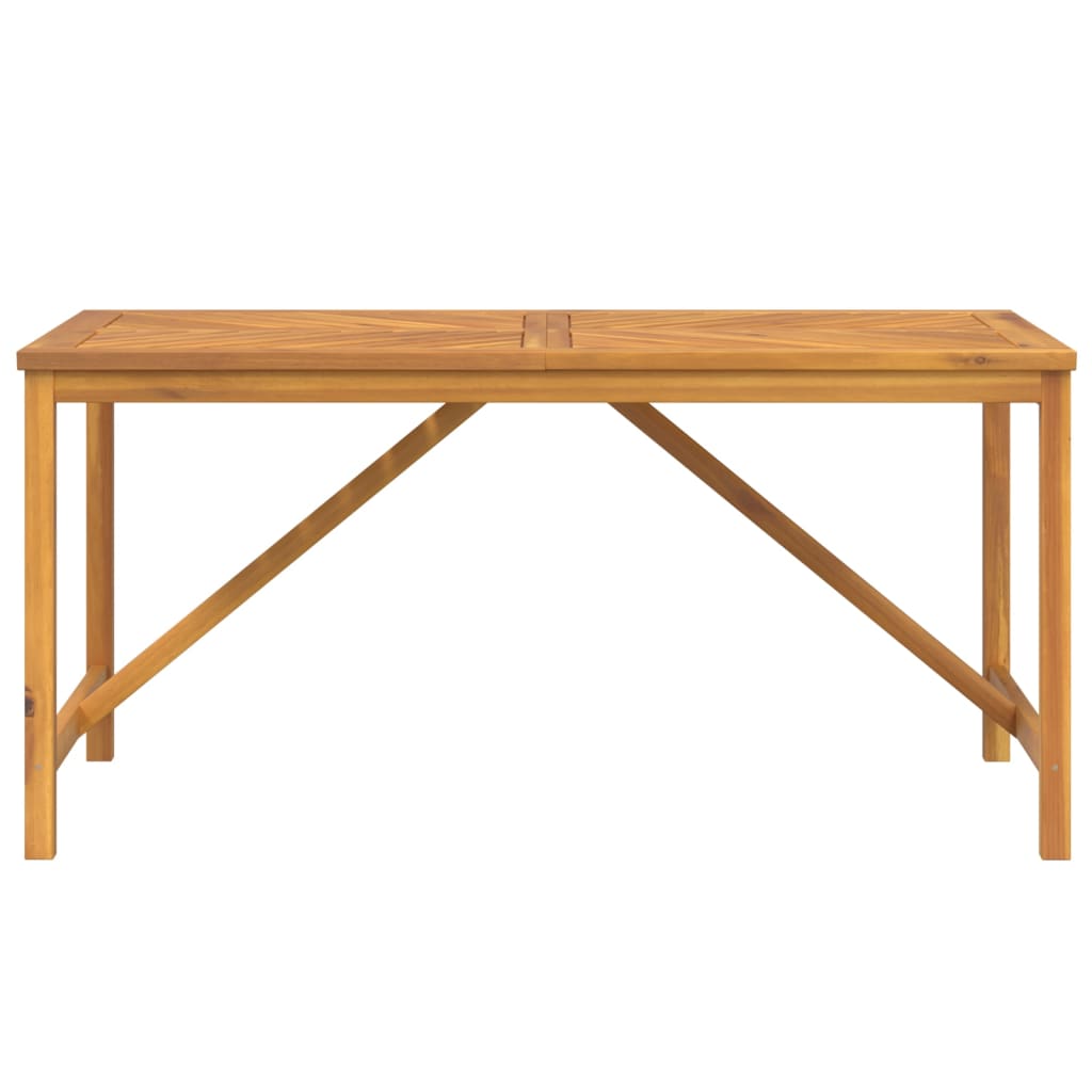 Tuintafel 150x90x74 cm massief acaciahout is nu te koop bij PeponiXL, paradijselijk wonen!