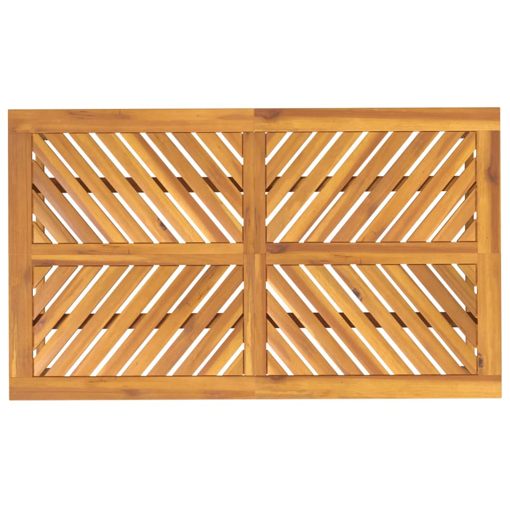 Tuintafel 150x90x74 cm massief acaciahout is nu te koop bij PeponiXL, paradijselijk wonen!
