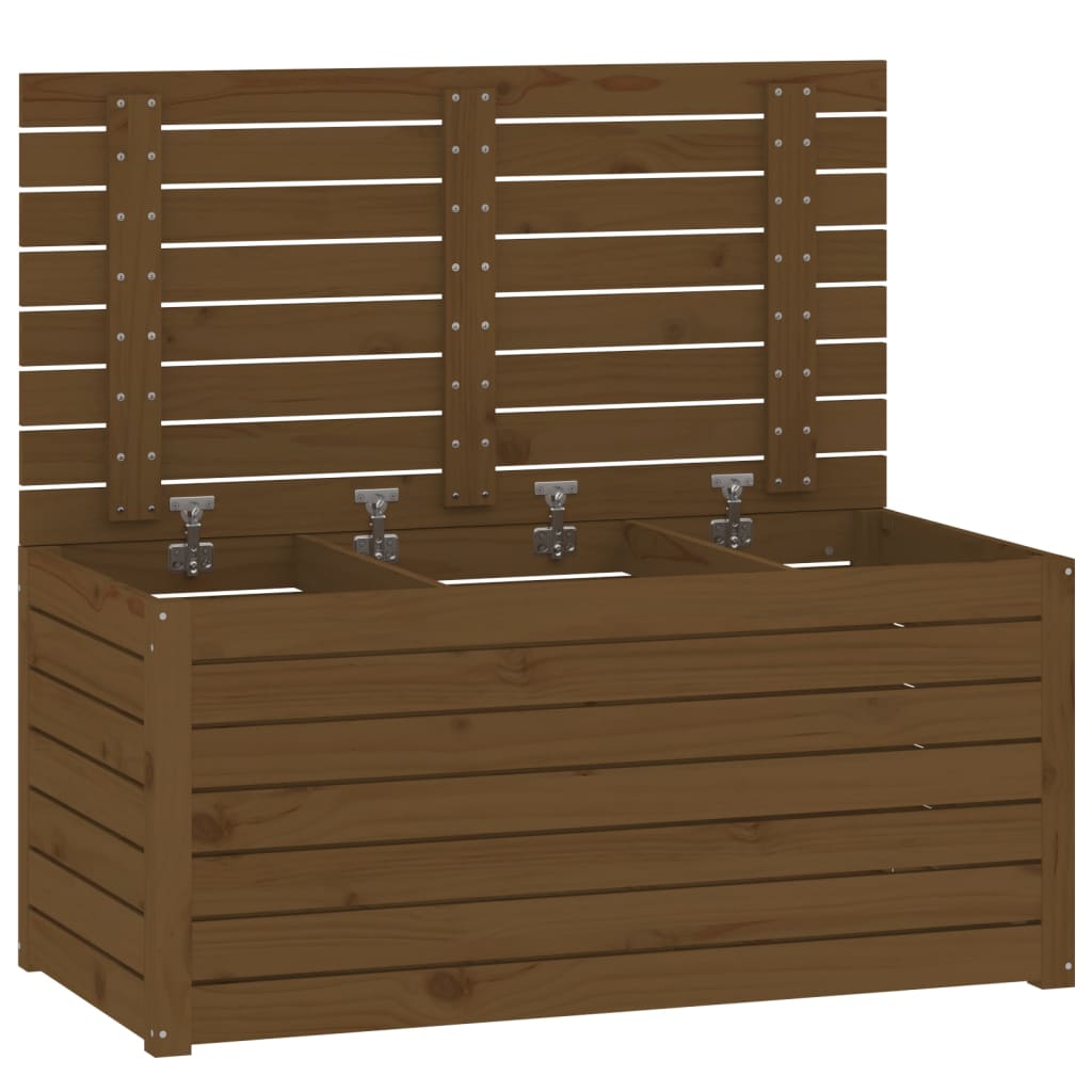 Tuinbox 101x50,5x46,5 cm massief grenenhout honingbruin is nu te koop bij PeponiXL, paradijselijk wonen!
