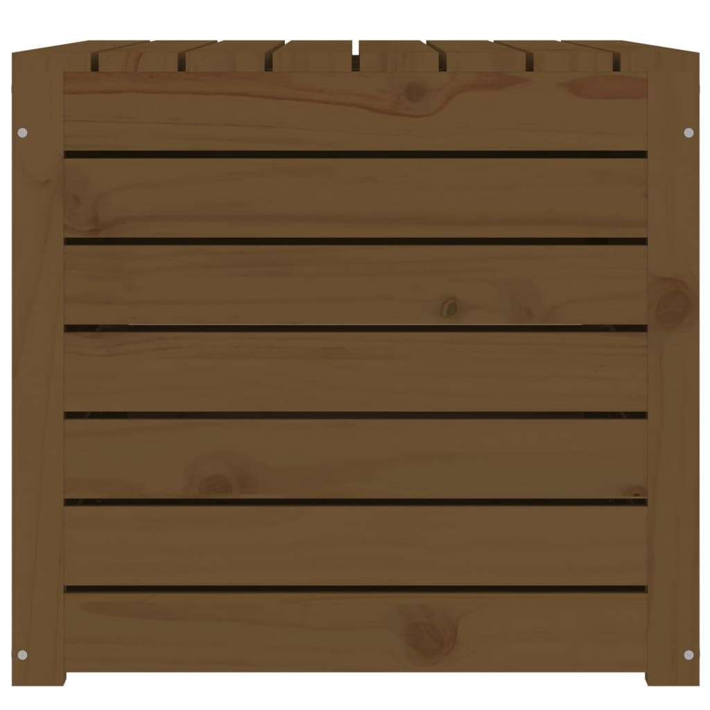 Tuinbox 101x50,5x46,5 cm massief grenenhout honingbruin is nu te koop bij PeponiXL, paradijselijk wonen!