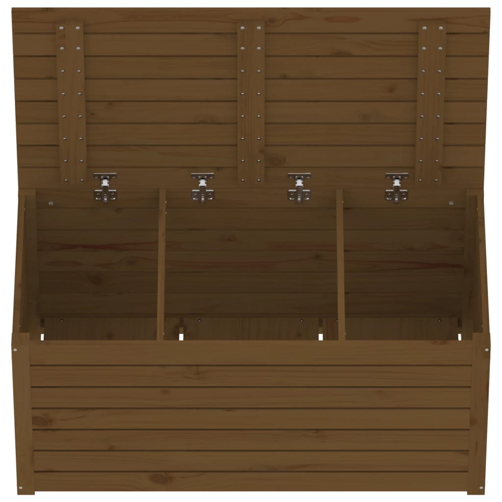 Tuinbox 101x50,5x46,5 cm massief grenenhout honingbruin is nu te koop bij PeponiXL, paradijselijk wonen!
